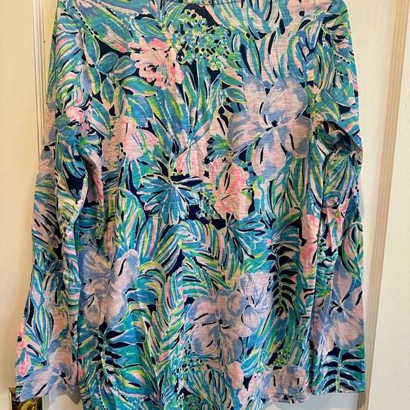 Lilly Pulitzer Etta Long Sleeve Top - Picture 3 of 4